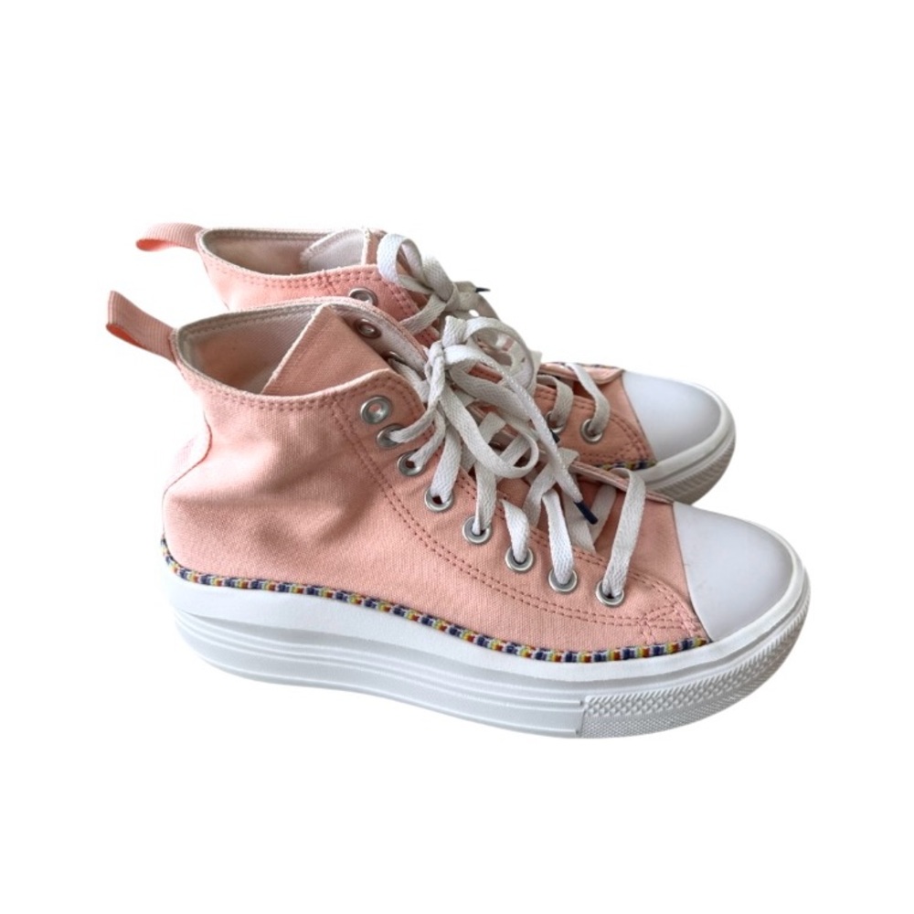 Chuck Taylor All Star Move Platform Youth Girl Size 5